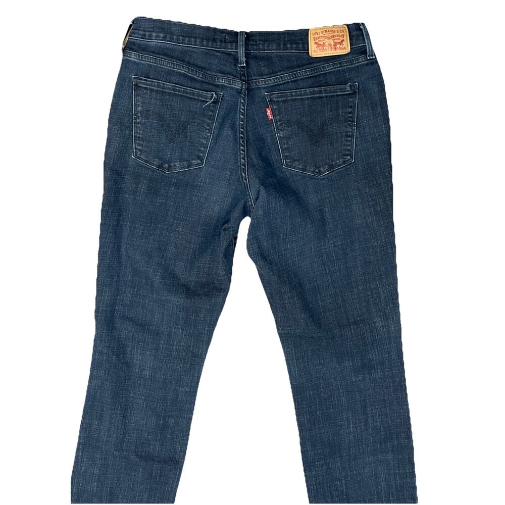 Levi's‎ Women's 505 Straight Leg Stretch Jeans Dark Wash  29